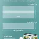 Pawfly 10 Gallon Fish Tank Lid, 19.3" x 9.65" x 0.14", Clear Polycarbonate Canopy for Aquariums Without Center Brace, 10 Gallon Aquarium Lid Aquarium Hood, Long Tank Lid, Plastic Fish Tank Cover