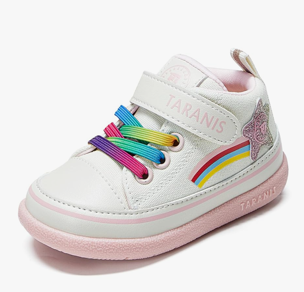 Toddler Shoes Boys Girls Sneakers Kids Walking Canvas Strap Shoes Toddler, Size 7