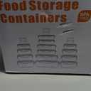 40 PCS Food Storage Containers with Lids Airtight (20 Containers & 20 Lids), Plastic Storage Meal Prep Container-Stackable 100% Leakproof & Microwave Organization and Storage Sets, Lunch Containers