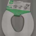 Ingenuity: ity by Ingenuity Flip & Sit Potty Seat (White)  Easy to Set Up & Remove Potty Training Seat That Attaches to Adult Toilet Seat