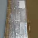 PecMuikee Business Card Holder Wall Mount，6 Pack Holder for Wall ，Horizontal Multiple Business Card Holder Organizer for Office (24 Pockets)