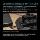 Tilta Electronic Suction Cup (4.5) | Includes NATO Mounting Bracket | Air Pressure Monitoring | Durable Battery | LCD Display