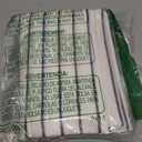 MooMee Bedding Pillowcases Striped Pack of 2 100% Washed Cotton Linen Like Textured Breathable Durable Soft Comfy (White Dark Grey Wide Stripes, Standard)