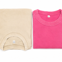 2 Pack Cotton T-Shirts Oversized Men Short Sleeves Casual Loose Wash Solid Basic Tee Tops,Short Sleeve Pack, M