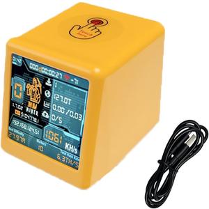 Bitcoin Miner,1.54 Inch Bitcoin Lottery Miner Nmminer with Esp32-D0 Chip，Esp32 Development Board Upgrade to 1060 Kh/S Computing Power Lucky Miner Module (yellow-1pc)