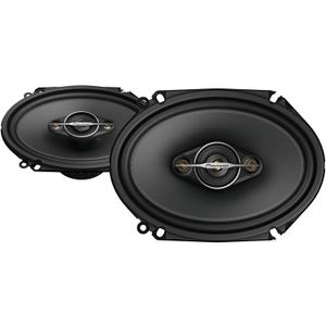 PIONEER A-Series Standard TS-A6881F 6 x 8 4-Way Speakers (Pair)  350W Max, Balanced Sound + Smooth Treble, Enhanced Bass, Great Stock Replacement