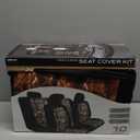 Pilot Automotive SC-5025E Black 10-Piece Camo Mesh Seat Cover