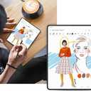 Fold 6 S Pen Fold Edition Compatible Galaxy Z Fold 5/6 Phones Only, Slim 1.5mm Pen Tip, 4,096 Pressure Levels, Z Fold5/6 Pen Fold Edition (Pen+Case-Black)