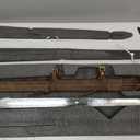 Sharp Blade Medieval Long Sword, Manganese Steel Blade Real Metal Sword