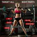 Desire Deluxe Premium Resistance Bands Set  Fabric Stretch Bands for Strength Training, Physical Therapy, Pilates & Yoga, Non-Slip Workout Bands for Men & Women (3 Pack)