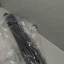 BKSAI Door Draft Stopper for Bottom of Door, Upgraded Under Door Gap Filler for Big Gap, No Folding Required, Flexible Installation Door Sweep soundproofing Strip for Home & Apartment, 28-32in, Black