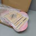 for Tonies Magnetic Floating Shelf, for Toniebox Figures Storage Display Shelf, Cloud-Shaped Wooden Kids Room Decor Easy Install Wall-Mounted Nursery Organizer, Pink