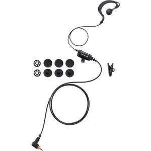 Commountain SL300 SL3500e Earpiece with Mic Compatible for Motorola Radios TLK 100 TLK 110 SL7550 SL7550e SL7580 SL7580e SL7590 SL7590e SLN 1000, TLK100 TLK110 SLN1000 SL Series, G Earhook Headset