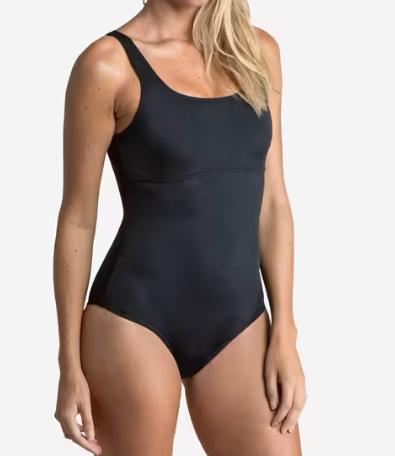 Women's One Piece Swimsuit M Black