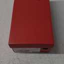 QIY Burgundy Heels for Women Closed Toe  Red Pointed Toe Heels for Women Ankle Strap Strappy Slingback Sling Back Short Low Chunky Block Heel Women's Pumps Dress Wedding Shoes Size 6.5