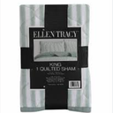 Ellen Tracy™ Stripe Single King Quilted Sham - Green 20X26 INCH