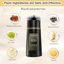 Nova Hair Dye Shampoo,Nova Hair Instant,Nova Hair Dye Shampoo 3 in 1, for Men & Women. (200ml Dark Brown)