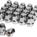M12X1.5 Lug Nuts - 20pcs Wheel Nut Set Compatible with Buick, Dodge, Chrysler, Ford, GMC, Cadillac, Chevrolet/Chevy, Lincoln, Toyota, Hyundai, Pontiac