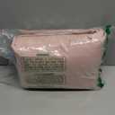 JSD Dusty Pink Full Sheet Set with Side Pocket Corner Straps, 4 Piece Soft Microfiber Bed Sheets Extra Deep Pocket