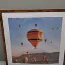 Wood 24x24 Picture Frame with 20x20 Mat Deep Brown, Display 20x20 with Mat or 24x24 without Mat, Wood 24 by 24 Photo Frame, 24 x 24 Frame for Wall Hanging Display, Deep Brown, 3 Pack