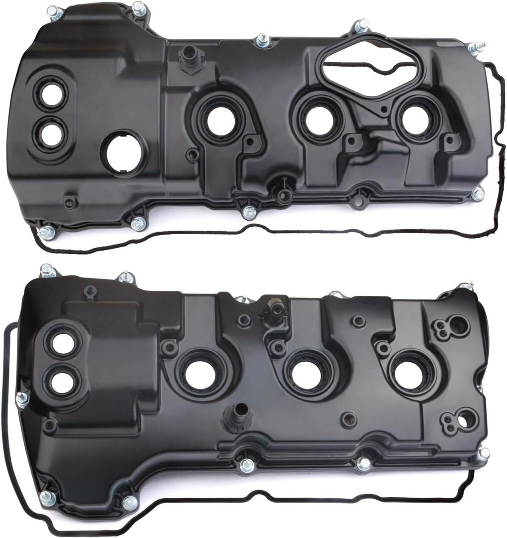 MITZONE Upgrade Aluminum Valve Covers Left and Right Compatible with 2013-2019 Ford F-150 Expedition Transit Navigator 3.5 Turbo