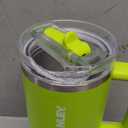 STANLEY Quencher ProTour Flip Straw Tumbler with Leakproof Lid 40 oz | Built-In Straw & Handle | Cupholder Compatible for Travel | Insulated Stainless Steel Cup | BPA-Free | Chartreuse