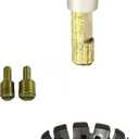 PF WaterWorks PF0951-BN Universal Lift n Turn, (Twist Close) Bath Tub/Bathtub Drain Stopper Includes 3/8" and 5/16" Fittings (With Hair Catcher)