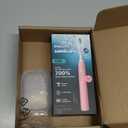 Philips Sonicare 4100 Rechargeable Electric Toothbrush, Advanced Plaque Removal, Pressure Sensor, Includes Brush Head Case, Deep Pink BD5004AZ