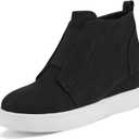 DREAM PAIRS Women’s Platform Wedge Sneakers Ankle Booties 11