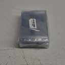 Vertical ID Badge Holders with Soft Edge (Sealable Fits 4x6 Inch Insert) (50 Pack), Waterproof Passport ID Card Holder, Name Tag Holder, Name Badge Holders, Zipper Plastic Badge Holder