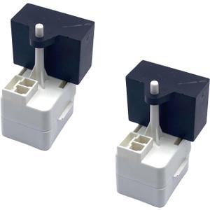 2 Packs W10613606 Refrigerator Compressor Start Relay and Capacitor Compatible with Kenmore Whirlpool Amana JennAir Refrigerators Replaces W10416065 PS8746522 67003186
