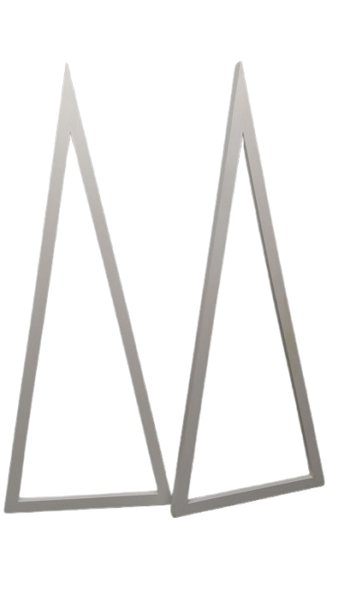 2 triangle rims for pictures 34"