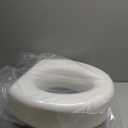 Raised Toilet Seat, Riser for Standard Size Round Toilets
