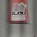 Boao 100 Pieces Resealable Foil Food Storage Bags with Clear Window Coffee Beans Candy Packaging Pouch for Food Small Business Supplies for Jewelry Self Sealed Storage Bags(5.1 x 8.3 Inch,Red)