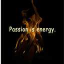 Motivational Wall Art Passion Is The Energy for Doing Anything Inspirational Quotes Canvas Posters Printed Artwork for Office Hallway Gym Bedroom Living Room Framed Ready to Hang [12" W X 18" H]