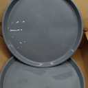 Eccliy 12 Pcs Plastic Plant Saucers Round Plant Tray Large Flower Pot Heavy Duty Planter Water Trays Thick Planter Drip Saucers for Indoors and Outdoors(20 Inch,Gray)