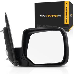 For Honda Pilot 2009 2010 2011 Door Mirror Passenger Side | Power | Heated | Textured | Replacement For 76208SZAA11ZA | HO1321248