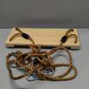 TOYANDONA Boy Girl's Wooden Swing Outdoor Hanging Chair for Indoor and Outdoor Fun Sturdy Pine Material Easy Installation for Boy Girl Playtime