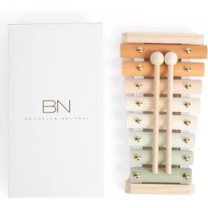 Xylophone, Montessori Musical Toy for Toddlers and Young Kids with a Modern Boho Aesthetic, Perfect in a Nursery, Playroom or as a Gender Neutral Baby and Birthday Gift