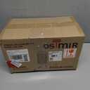 Dusk to Dawn Outdoor Wall Light Fixtures with Photocell Sensor, Front Porch Lights Waterproof, Black Exterior Wall Mount Sconce with Clear Glass for Garage Patio House, E26, OS-JJ249-BK-1PK (1-Pack, Medium)