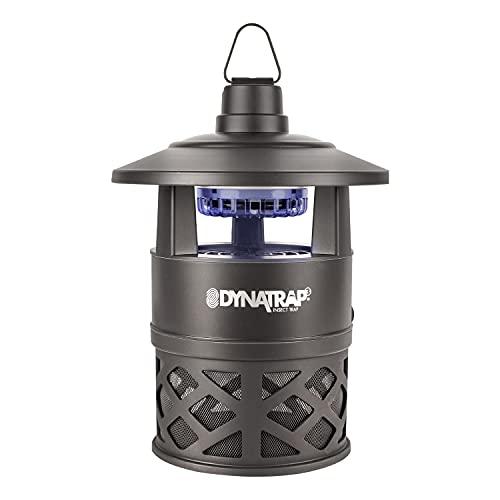 DynaTrap DT160-TUNSR 1/4 Acre Mosquito Trap & Flying Insect Trap – Kills Mosquitoes, Flies, Gnats, Wasps, & Other Flying Insects – Mosquito Zapper & Bug Zapper Outdoor Alternative – Tungsten