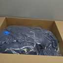 Bedsure Super King Comforter Set, Navy Soft Prewashed Bedding for All Seasons, 3 Pieces GentleSoft Bed Set, 1 Lightweight Comforter (120"x120") and 2 Pillowcases (20"x36")
