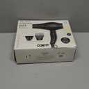 Conair The Curl Collective 1875 Watt Ionic Ceramic Hair Dryer, Black, 18"