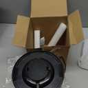 Dual Automatic Cat Feeder 2 Cats,6 Meals/Day,12 Portions/Meal,4.2L Dual Power Double Bowls Feeder,Dry Food Auto Pet Dispenser,10S Voice Record,Flexible Schedule Timer (Black,Stainless Dual Bowls)