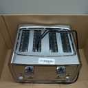 BLACK+DECKER 4-Slice Toaster, Stainless Steel, TR4900SSD