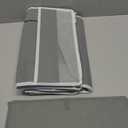 Door Hanging Storage Organizer, with 3 Bins 1 Movable Baby Diaper Caddy,1 Large capacity diaper stacking storage Organizer,10 Side Pockets ,Bedroom Door Storage for Nursery Baby Essentials. Grey, 1 Pack