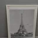 upsimples 18x24 Picture Frame, Display Pictures 16x20 with Mat or 18 x 24 Without, Wall Hanging Poster Frames, White, 1 Pack