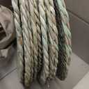 Kochorie Set of 12 Round Woven Placemats 12 Inches Bulrush Placemats Natural Hand-Woven Boho Rattan Placemats Wicker Table Mats Farmhouse Weave Place Mats for Home Dining Table