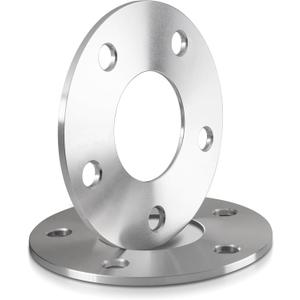 Customadeonly 5x114.3 Wheel Spacers for 370Z 350Z 240SX 300ZX GTR Murano Maxima Sentra (2pcs 7mm Thick) Wheel Spacer for Q60 G37 G35 Hubcentric w/o Lip 5x4.5 66.1mm Bore -Longer Studs Required (Silver)