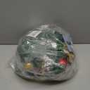 Christmas Garland with Lights,Pre-lit 9ft Christmas Decorations with 50 LED Lights,with Waterproof Battery Box,Indoor&Outdoor Use,for Stairs Fireplace Front Door Porch Home (Battery NOT Include)